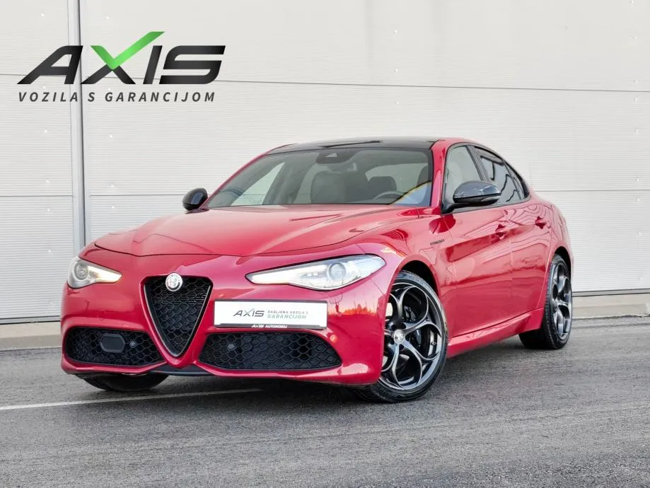 Alfa Romeo Giulia 2,2 Q4 Estrema |Pano |19''Alu |Serv.knjiž. |JAMSTVO - cover