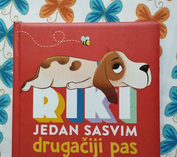 Leire Martin - Riki; jedan sasvim drugačiji pas - cover