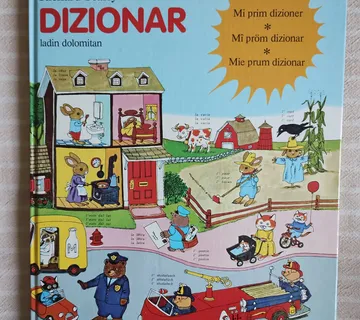 R. SCARRY DIZIONAR LADIN DOLOMITAN DICTIONARY RJECNIK SLIKOVNI - cover