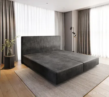 Box spring krevet Dream-Well, Materijal: Mikrofibra - cover