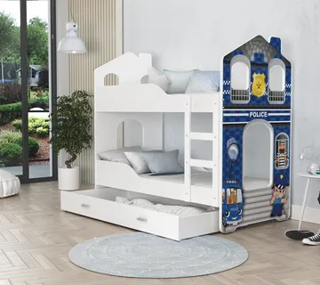 Dječji krevet na kat 160×80 – Policijska stanica - cover