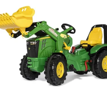 Rolly Toys John Deere 8400R traktor na pedale sa utovarivačem - cover