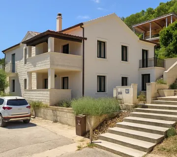 Brač, Postira, kamena vila s panoramskim pogledom na more, 200.00 m2! - cover