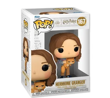 Funko Pop! Harry Potter – Hermione Granger with Crookshanks #167 - cover