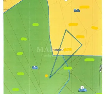 Gornja Dubrava, Jalševec, građevinsko zemljište, 1102m2, GBP 400m2 - cover