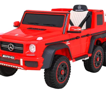 Licencirani auto na akumultor Mercedes G63 6x6 AMG - crveni - cover