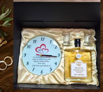 Poklon paket za godišnjicu braka “Zlatna godišnjica” - cover