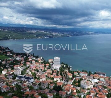 Opatija, Centar, građevinsko zemljište od 867m2 s gotovim projektom za luksuznu zgradu - cover