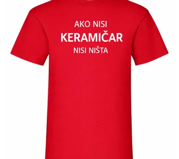 Majica ako nisi keramičar - cover