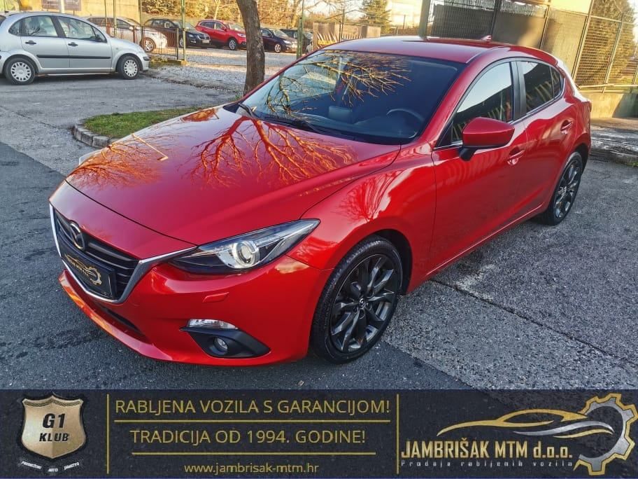 Mazda 3 2.2d SKYACTIVE ◽NAVIGACIJA◽KAMERA◽XENON◽RVM◽KEYLESS - cover