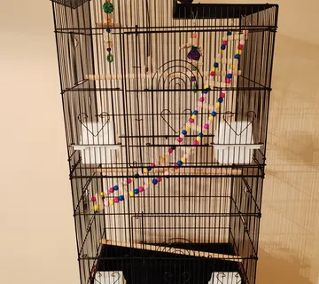 Kavez za ptice 46 x 35.5 x 99 cm NOVO - cover