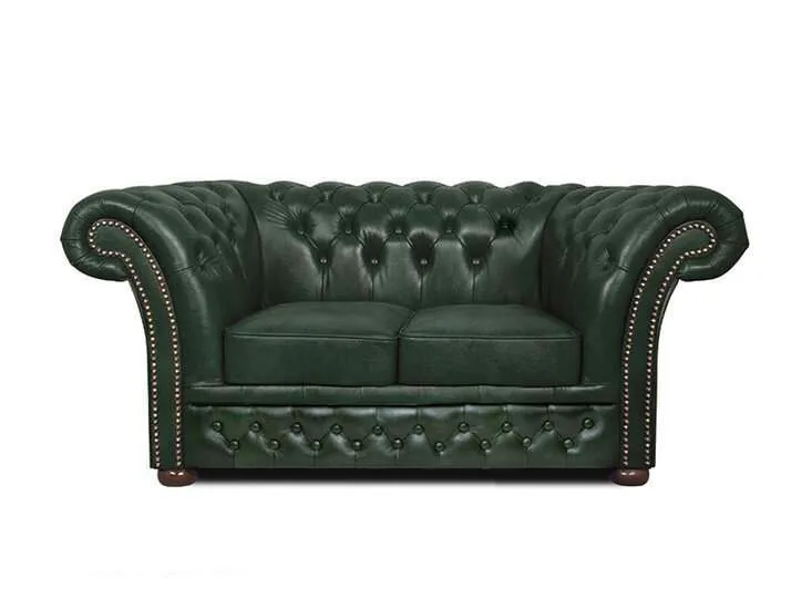 Chesterfield Dvosjed Winfield Basic Luxe Leather | 2-sjedišta - cover