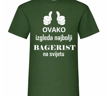 Majica za najboljeg bagerista - cover