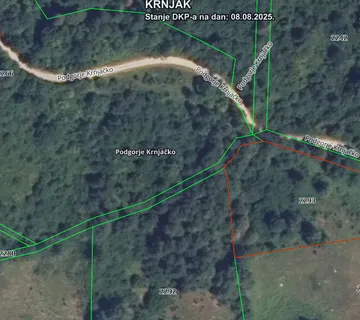Poljoprivredno zemljište, Krnjak (Podgorje Krnjačko), 3834m2 - cover