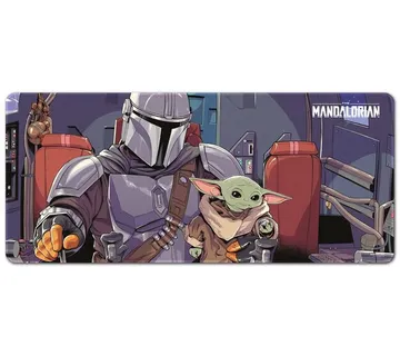 Podloga za miš Star Wars Mandalorian & Grogu 80x35cm - cover
