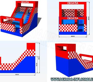 Croatia - Tobogan na napuhavanje - NOVO - cover