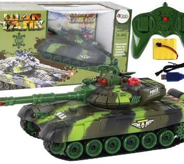 Tenk na daljinsko upravljanje s rotacijom od 360 stupnjeva – Army - cover