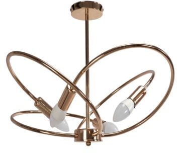 Lampa 4 Rose Gold APP1092-4C - cover