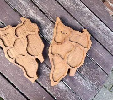 Daska/pladanj za posluživanje hrane - Istra - cover