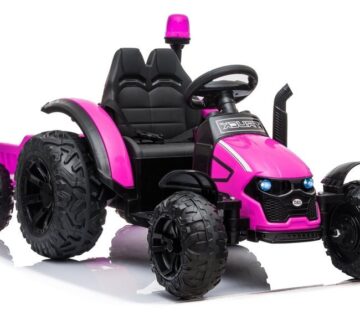 Traktor na akumulator s prikolicom HZB-200 - rozi - cover