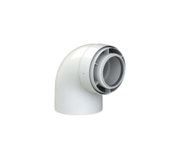 VIESSMANN Dimovodno koljeno AZ-luk 87 stupnjeva D=60/100 7373226 - cover