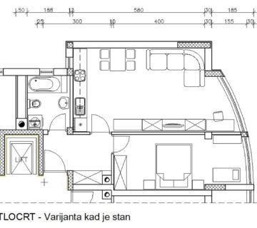 Prodaja: Zagreb-Knežija, 2-sob.stan 47.40m2, spremište i parkirno mjesto - cover