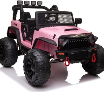 Auto na akumulator Jeep Brother JC666 - svijetlo rozi - cover