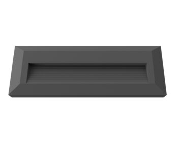 ZIDNA svjetiljka crna 3W IP65 - Neutralno bijela - cover