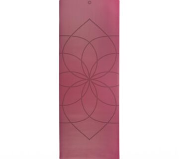 Bodhi Yoga Bodhi PHOENIX FLOWER neklizajuća joga prostirka  185 x 66 cm x 4mm Boja: Dark Purple - cover