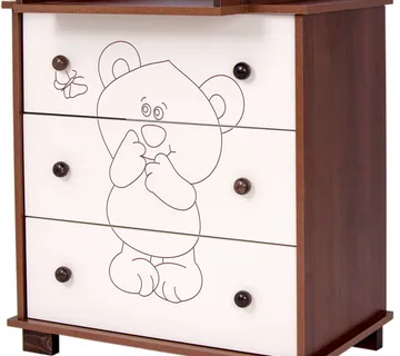 Komoda DREWEX BEAR and BUTTERFLY, orah - cover