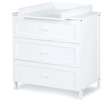 KLUPŚ RADEK BIS komoda sa stolom za presvlačenje bijela - cover