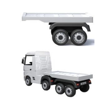 Prikolica za kamion Mercedes Actros HL358 - bijela - cover