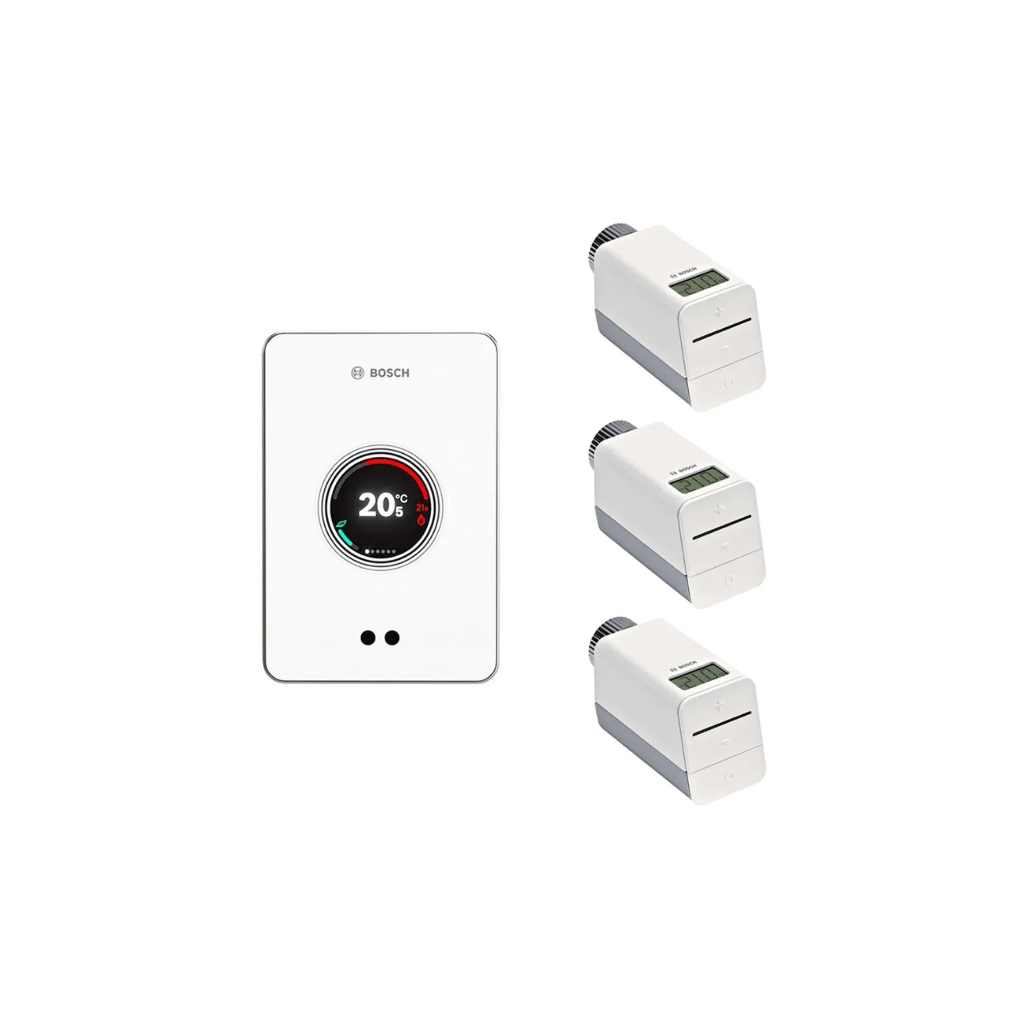 BOSCH Regulator Wi-fi EasyControl za 1 krug grijanja i PTV CT200 B Set bijeli - cover