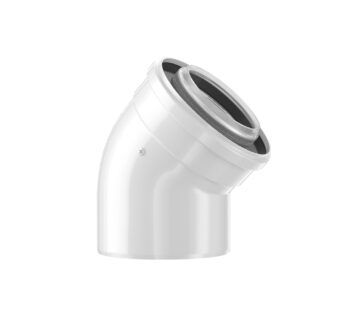 BOSCH Koncentrično koljeno 80/125 45° - cover