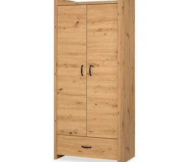 KLUPŚ AMELIA ormar s dvojim vratima, hrast - cover