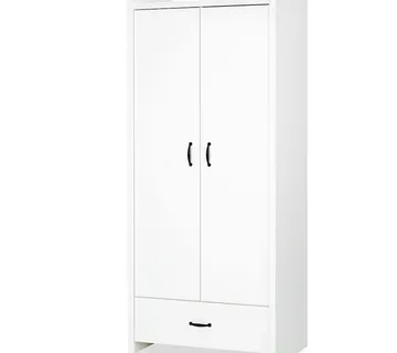 KLUPŚ AMELIA ormar s dvojim vratima, bijeli - cover