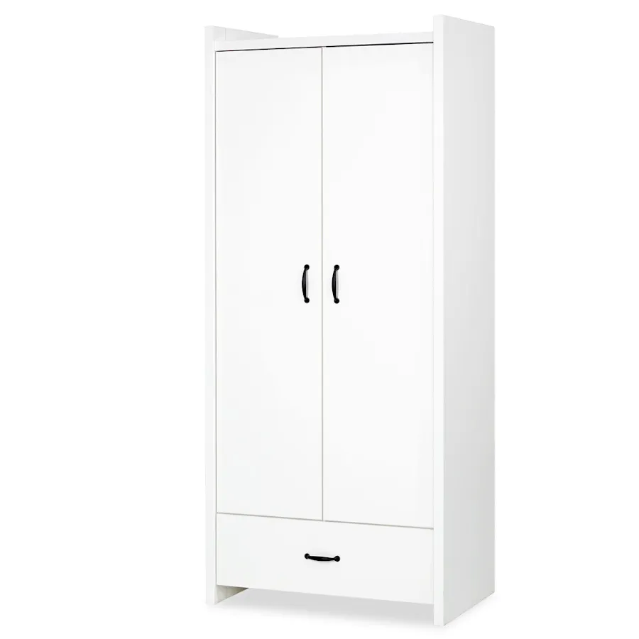 KLUPŚ AMELIA ormar s dvojim vratima, bijeli - cover