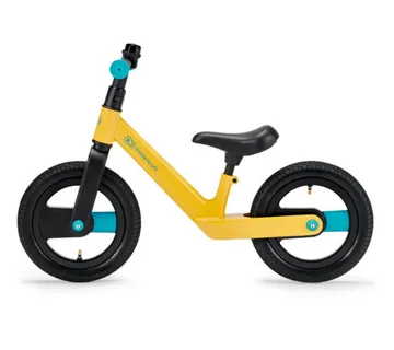 Kinderkraft Goswift dječji bicikl bez pedala žuti - cover