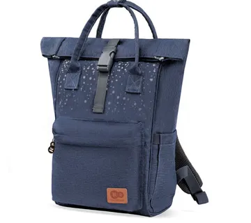 Kinderkraft torba za kolica Moonpack confetti plava - cover