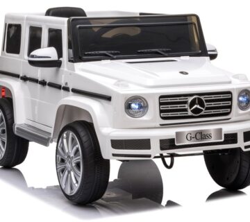 Licencirani auto na akumulator Mercedes G500 - bijeli - cover