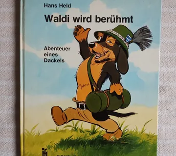 H.HELD WALDI WIRD BERUHMT 1972 njemacki jezik - cover
