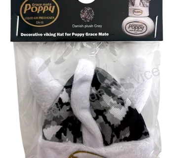 Poppy Grace Vikinški šešir -sivi - cover