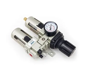 Profesionalni separator zraka 1/4", regulator pritiska, nauljivač - cover