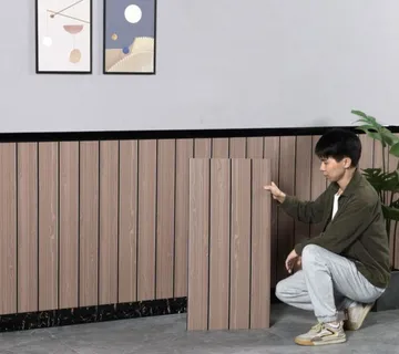 Samoljepljivi PVC zidni paneli - Alp Stripes - cover