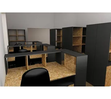 Uredski namještaj od osb ploca - cover