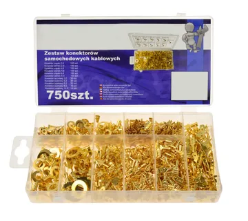 Set 750 kabelskih konektora za automobil - cover