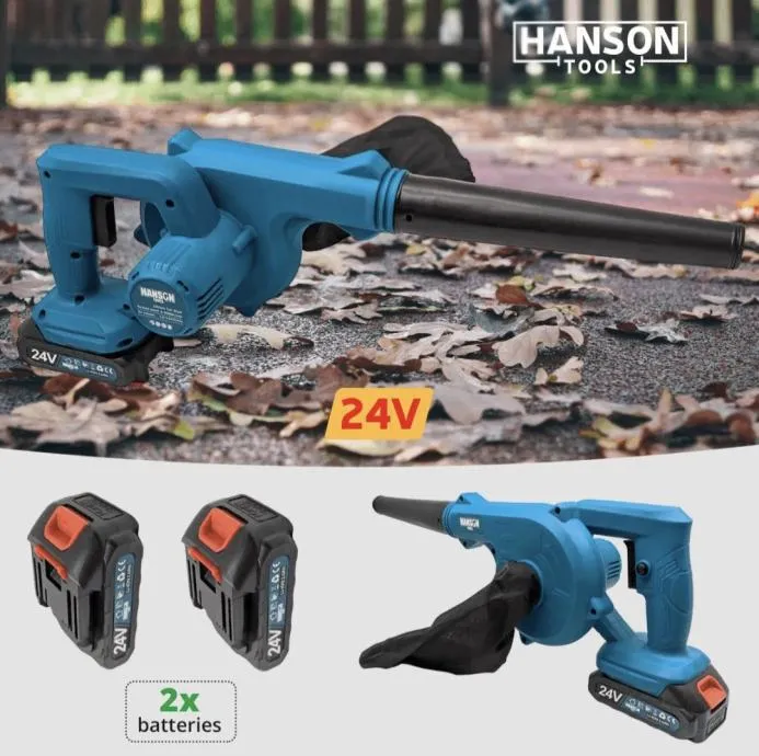 AKU 2 U 1 PUHAČ LIŠĆA/USISAVAČ 2X BATERIJE RASPRODAJA - cover