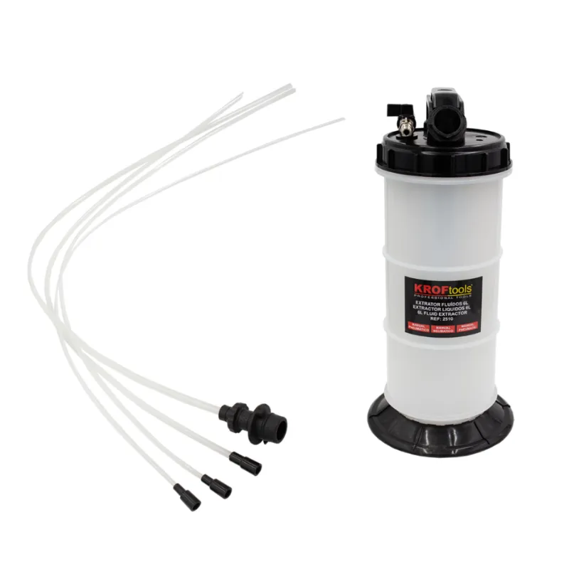 Pneumatska pumpa za pretakanje-izvlačenje tekućina, 6L - cover