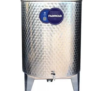 Posuda INOX EZVK-500L za vino, 2x slavine 3/4",1x 3/8" - cover