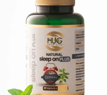 HUG NATURAL SLEEP ON PLUS 30 KAPS - cover